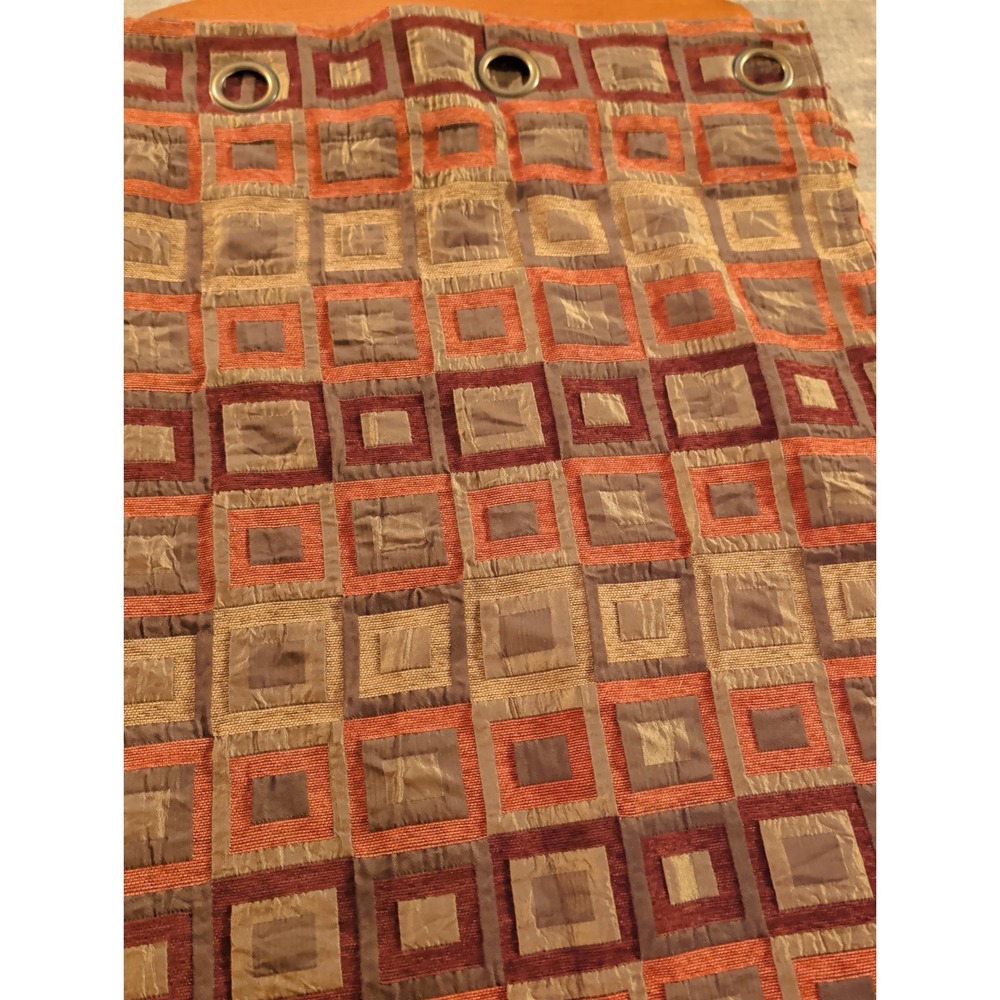 4-Vintage Studio JCP Home Window Curtain Grommet Panels 54''  x 84'' Squares